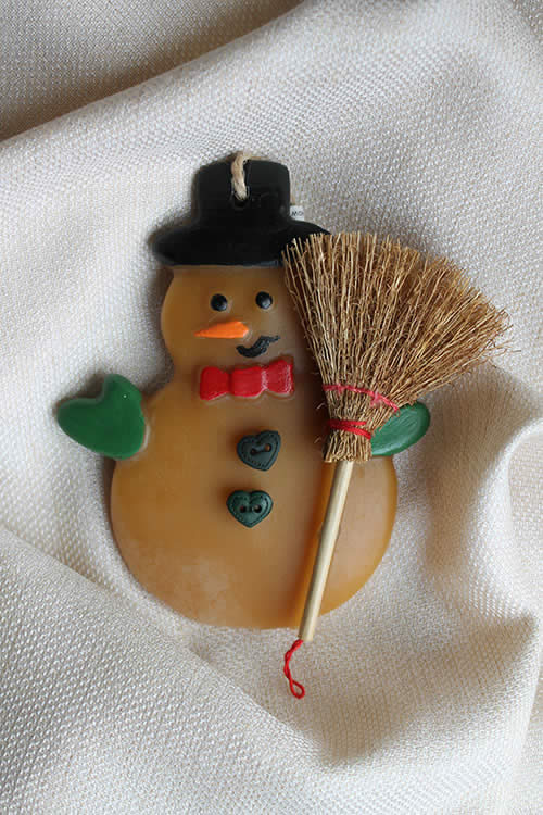 Decorated Festive Snowman